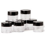 1/4oz Mixing Jars(Clear 8pk)